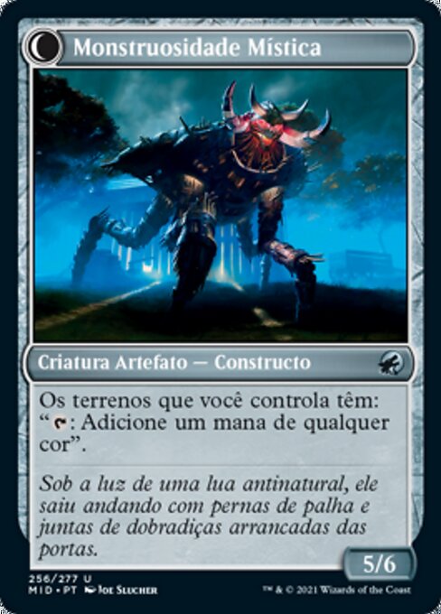 Mystic Skull // Mystic Monstrosity - Verso