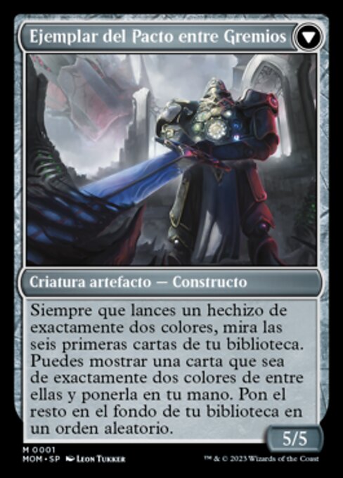 Invasion of Ravnica // Guildpact Paragon - Verso