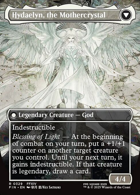 Venat, Heart of Hydaelyn // Hydaelyn, the Mothercrystal - Verso