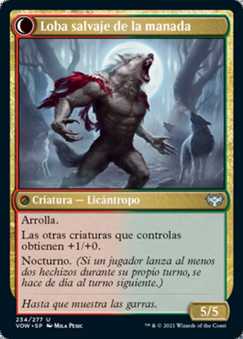 Child of the Pack // Savage Packmate - Verso