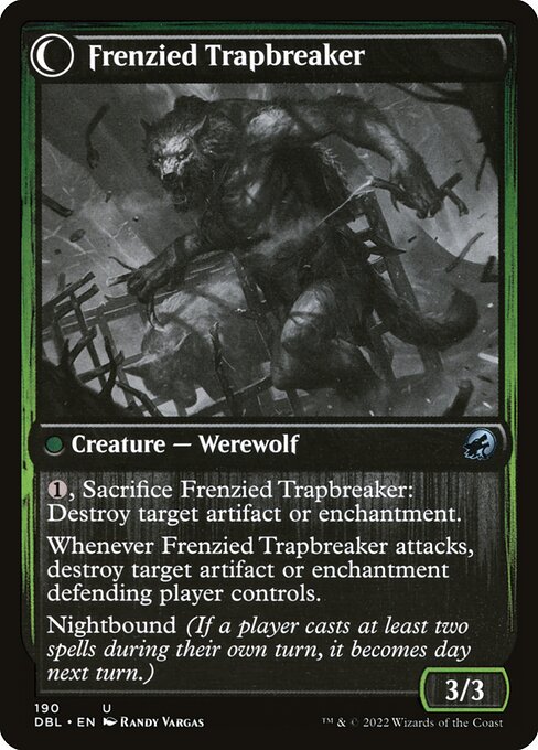 Outland Liberator // Frenzied Trapbreaker - Verso