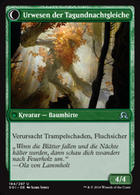 Autumnal Gloom // Ancient of the Equinox - Verso