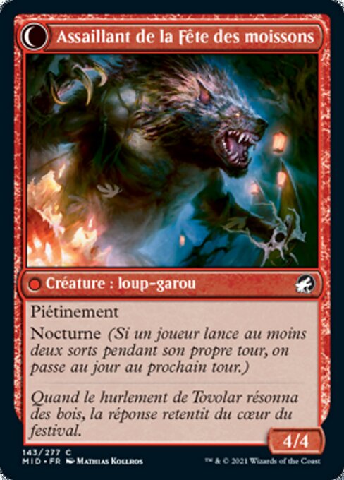 Harvesttide Infiltrator // Harvesttide Assailant - Verso