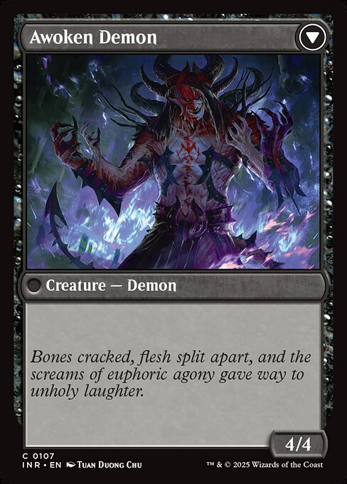 Ecstatic Awakener // Awoken Demon - Verso