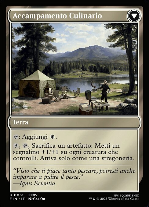 Sidequest: Catch a Fish // Cooking Campsite - Verso