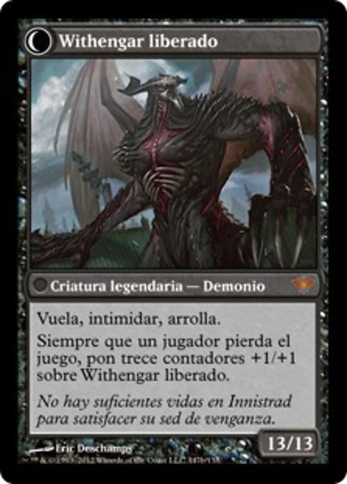 Elbrus, the Binding Blade // Withengar Unbound - Verso