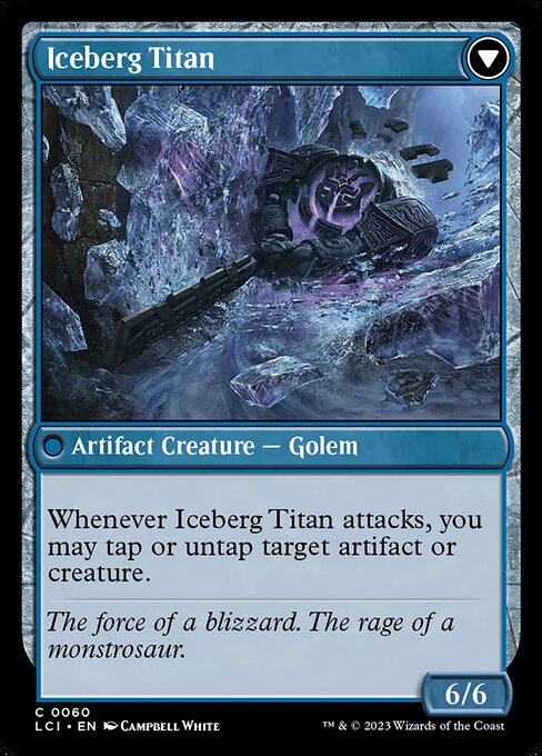 Inverted Iceberg // Iceberg Titan - Verso