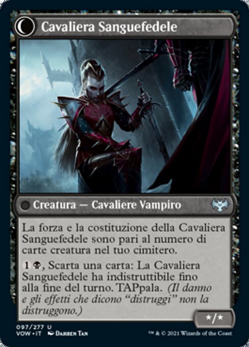 Bloodsworn Squire // Bloodsworn Knight - Verso