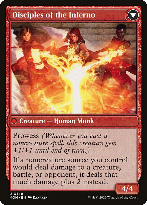 Invasion of Regatha // Disciples of the Inferno - Verso