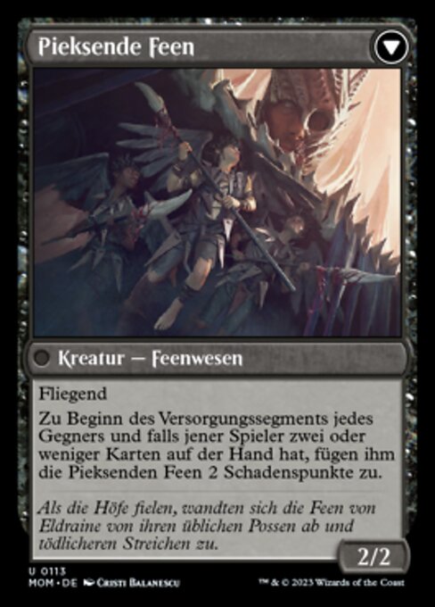 Invasion of Eldraine // Prickle Faeries - Verso