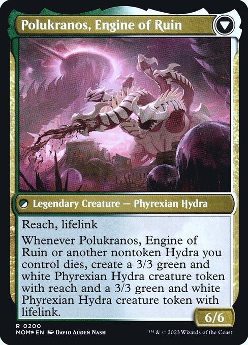 Polukranos Reborn // Polukranos, Engine of Ruin - Verso