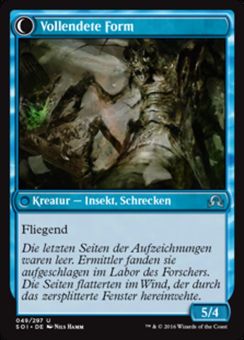 Aberrant Researcher // Perfected Form - Verso