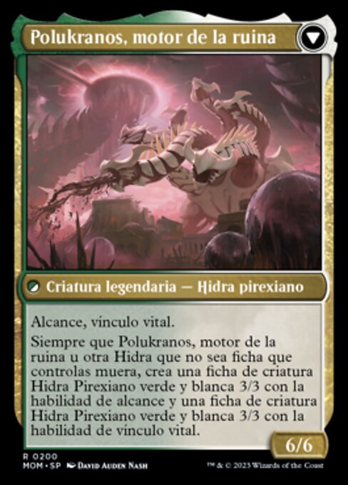 Polukranos Reborn // Polukranos, Engine of Ruin - Verso