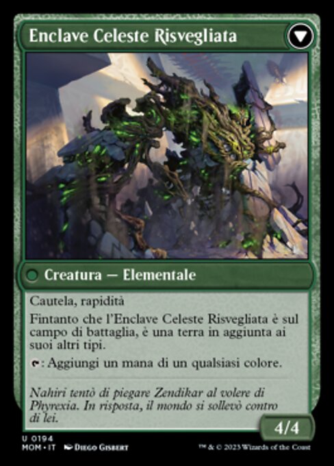 Invasion of Zendikar // Awakened Skyclave - Verso