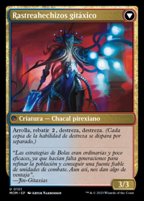 Khenra Spellspear // Gitaxian Spellstalker - Verso
