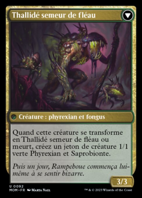 Blightreaper Thallid // Blightsower Thallid - Verso