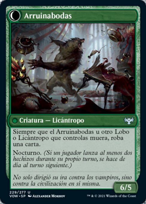 Wolfkin Outcast // Wedding Crasher - Verso