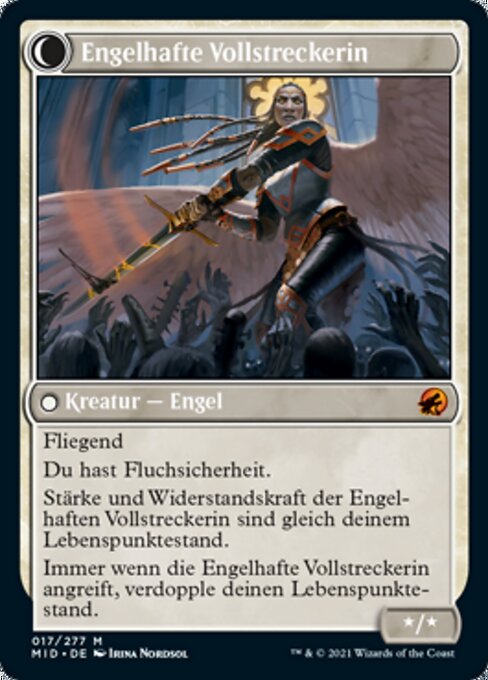 Enduring Angel // Angelic Enforcer - Verso