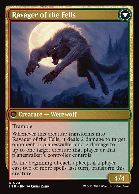 Huntmaster of the Fells // Ravager of the Fells - Verso
