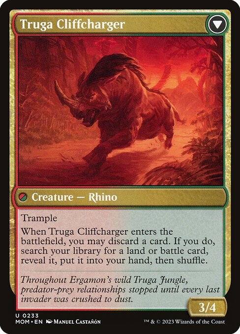Invasion of Ergamon // Truga Cliffcharger - Verso