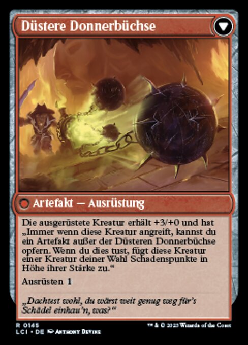 Dire Flail // Dire Blunderbuss - Verso