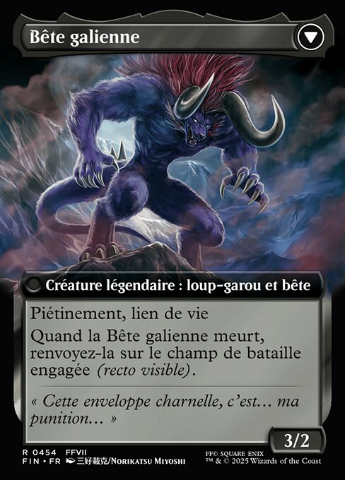 Vincent Valentine // Galian Beast - Verso