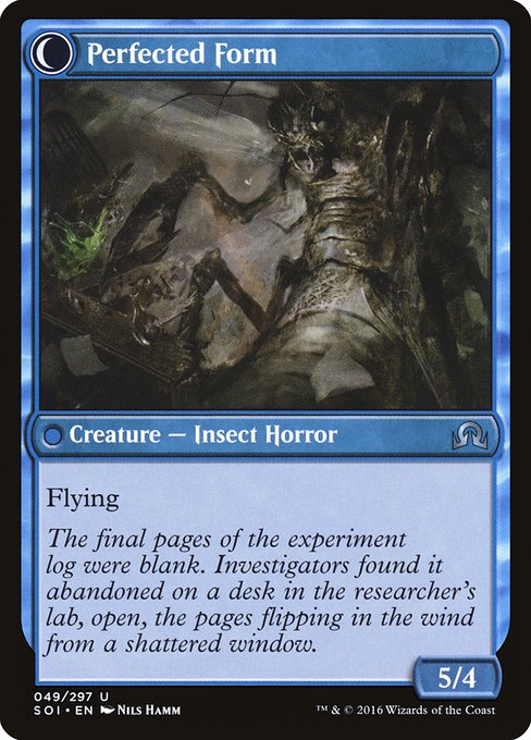 Aberrant Researcher // Perfected Form - Verso
