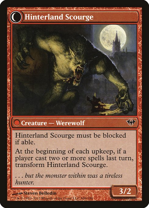 Hinterland Hermit // Hinterland Scourge - Verso