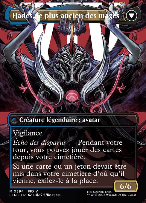 Emet-Selch, Unsundered // Hades, Sorcerer of Eld - Verso