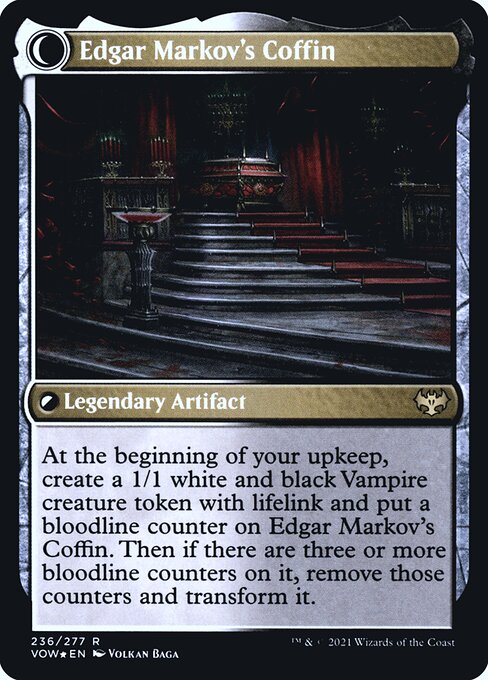 Edgar, Charmed Groom // Edgar Markov's Coffin - Verso