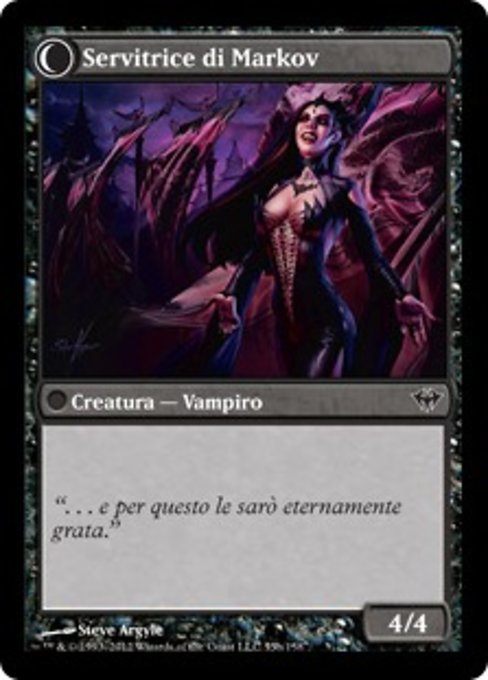 Chosen of Markov // Markov's Servant - Verso