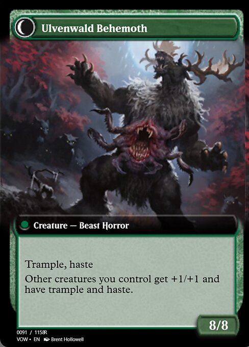 Ulvenwald Oddity // Ulvenwald Behemoth - Verso
