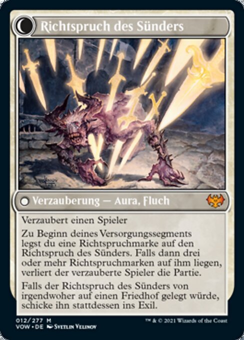 Faithbound Judge // Sinner's Judgment - Verso