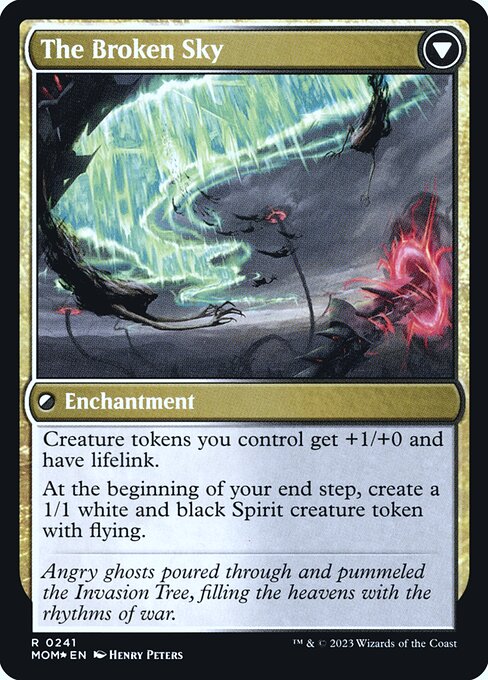 Invasion of Tolvada // The Broken Sky - Verso