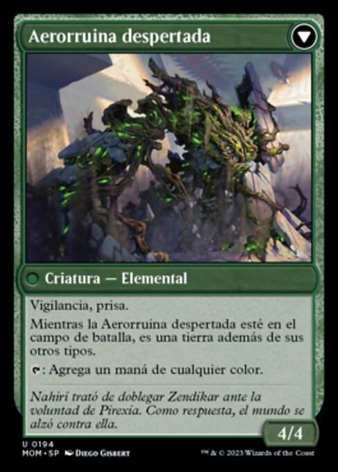 Invasion of Zendikar // Awakened Skyclave - Verso