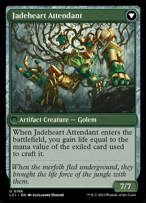 Jade Seedstones // Jadeheart Attendant - Verso