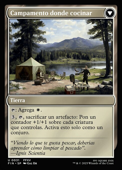 Sidequest: Catch a Fish // Cooking Campsite - Verso