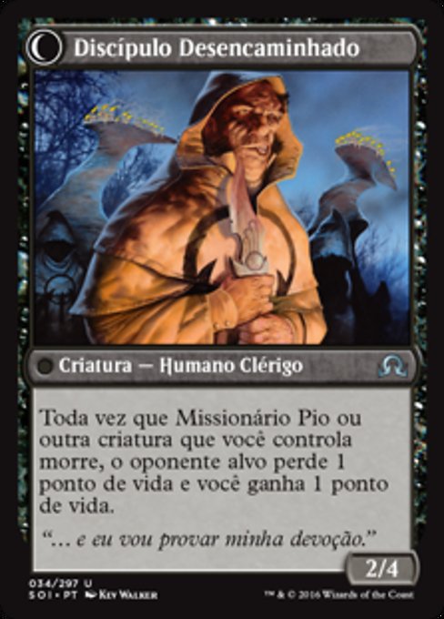 Pious Evangel // Wayward Disciple - Verso