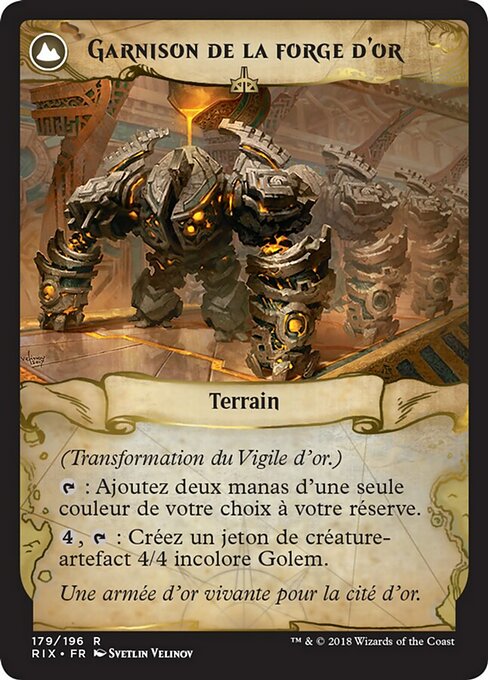 Golden Guardian // Gold-Forge Garrison - Verso