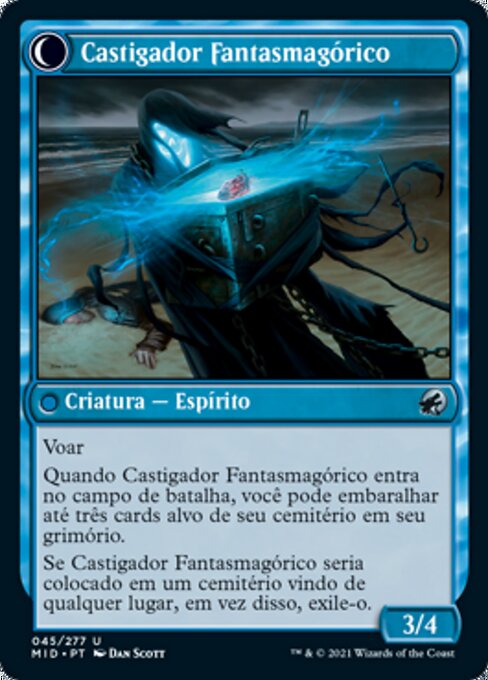 Covetous Castaway // Ghostly Castigator - Verso