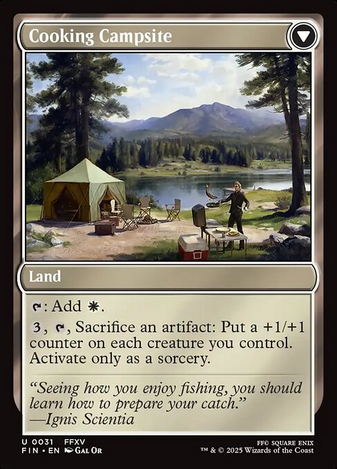 Sidequest: Catch a Fish // Cooking Campsite - Verso