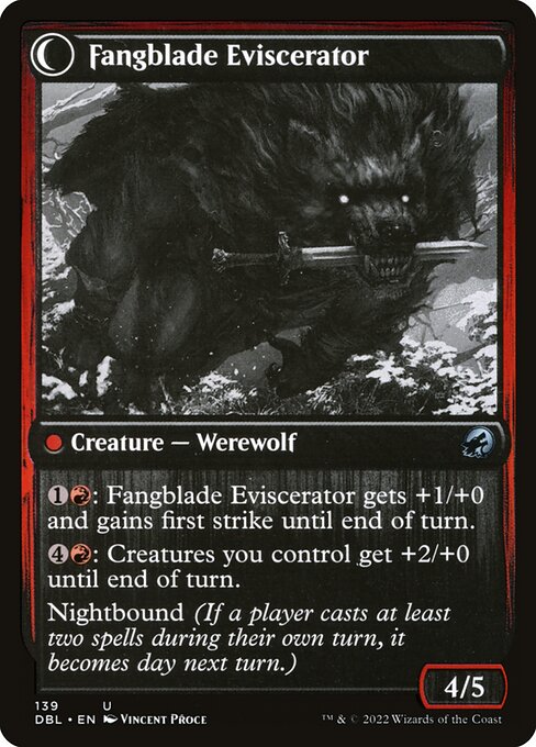 Fangblade Brigand // Fangblade Eviscerator - Verso