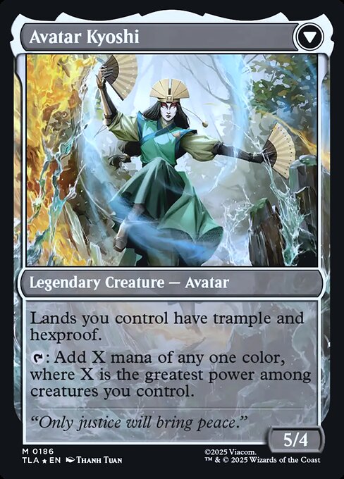 The Legend of Kyoshi // Avatar Kyoshi - Verso