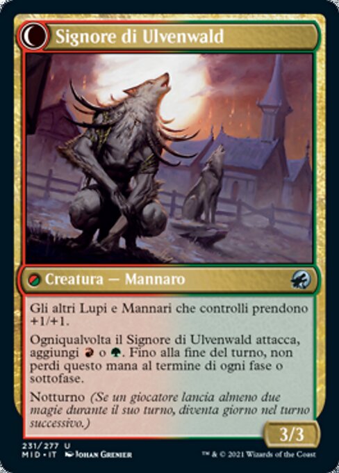 Kessig Naturalist // Lord of the Ulvenwald - Verso