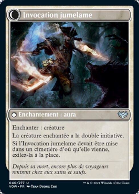 Twinblade Geist // Twinblade Invocation - Verso