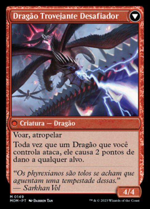 Invasion of Tarkir // Defiant Thundermaw - Verso