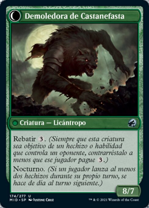 Burly Breaker // Dire-Strain Demolisher - Verso