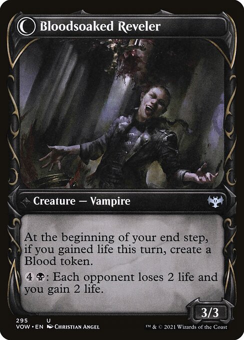 Restless Bloodseeker // Bloodsoaked Reveler - Verso