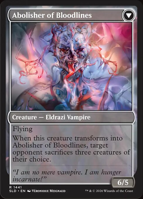 Voldaren Pariah // Abolisher of Bloodlines - Verso