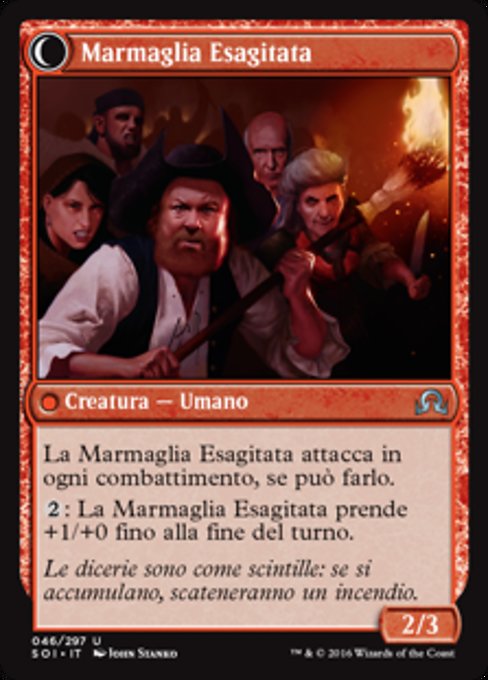 Town Gossipmonger // Incited Rabble - Verso